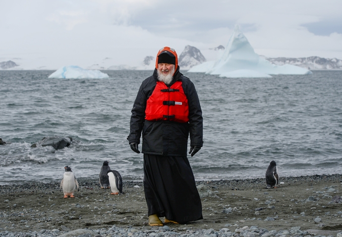 Святейший Патриарх Кирилл в Антарктиде