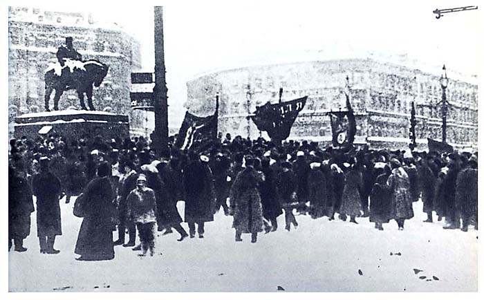 Февраль 1917-го, Петроград
