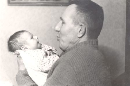 дед с внуком (мной) 1966 год