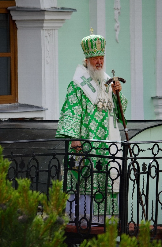 Престольный праздник в Свято-Троицкой Сергиевой лавре
