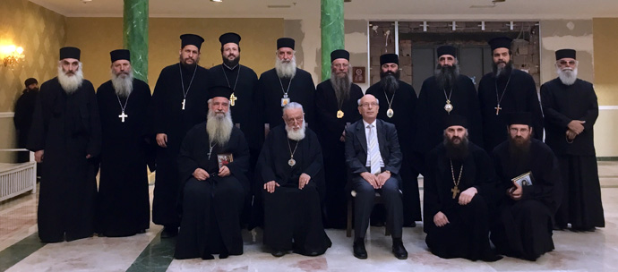 церковная делегация, состоящая из духовенства Элладской Церкви, посетила Грузинскую Патриархию