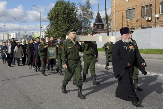 В Санкт-Петербурге отметили праздник в честь Августовской иконы Божией Матери