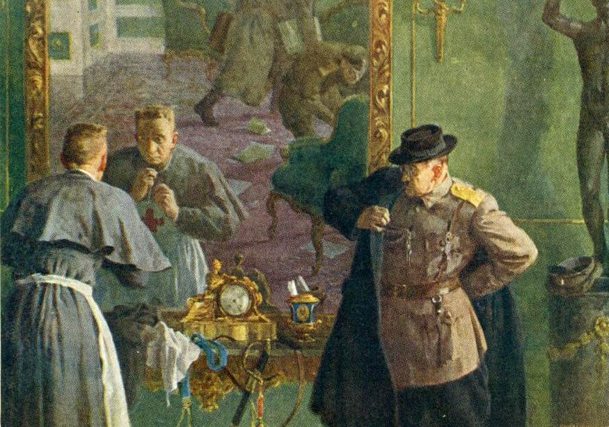 Кукрыниксы *Последний выход Керенского* (1957 год). Кукрыниксы *Последний выход Керенского* (1957 год).