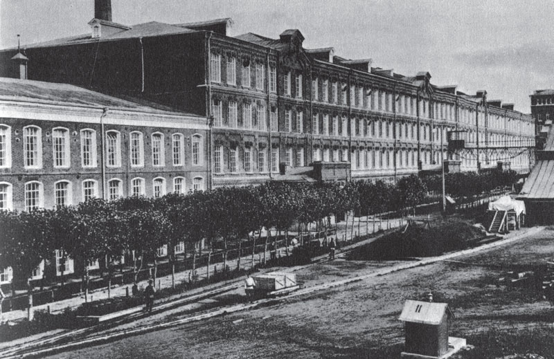 Прядильная фабрика, принадлежащая А.И. Коновалову Прядильная фабрика, принадлежащая А.И. Коновалову