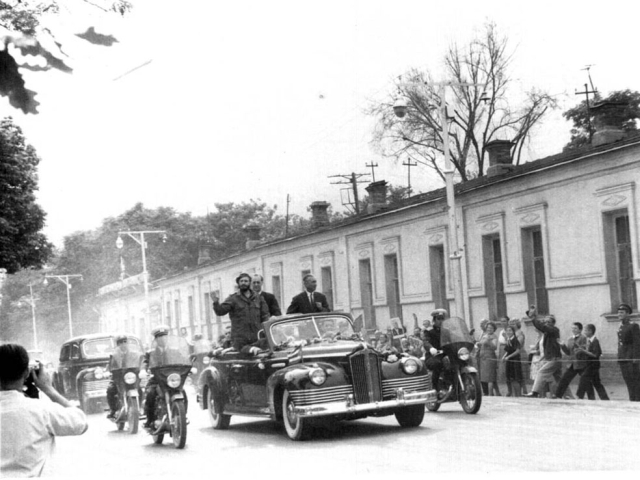 Фидель Кастро в Ташкенте