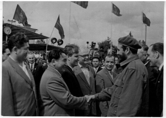 Фидель Кастро в Ташкенте