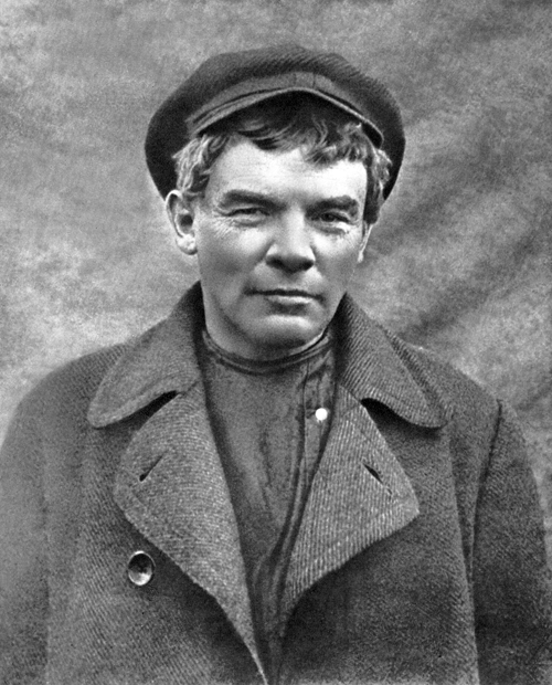 В.И.Ленин в гриме и парике, август 1917 года