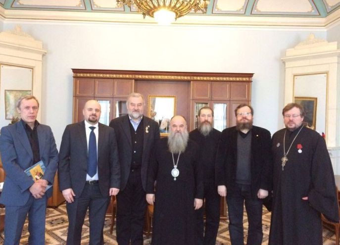 Встреча с митрополитом Варсонофием