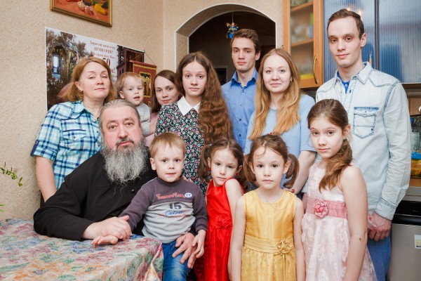 Семья священника Димитрия Арзуманова